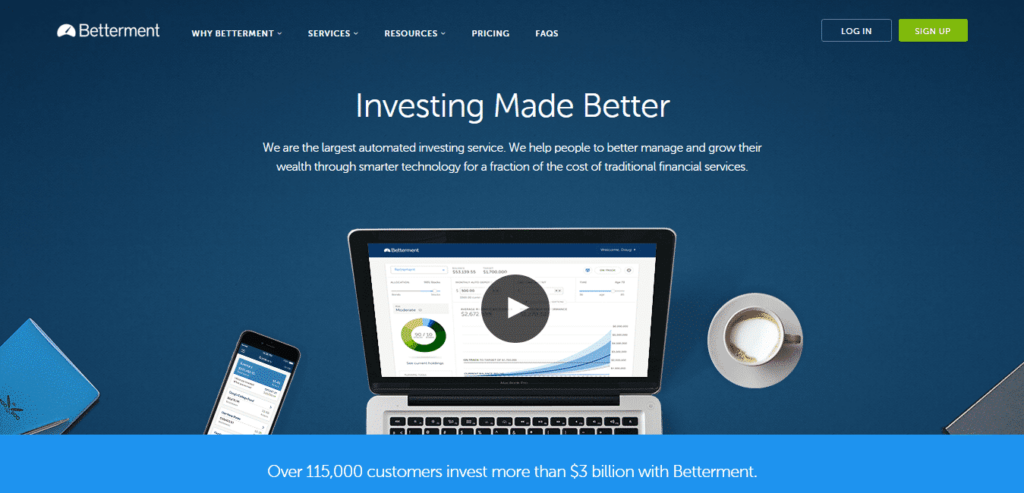 Betterment example