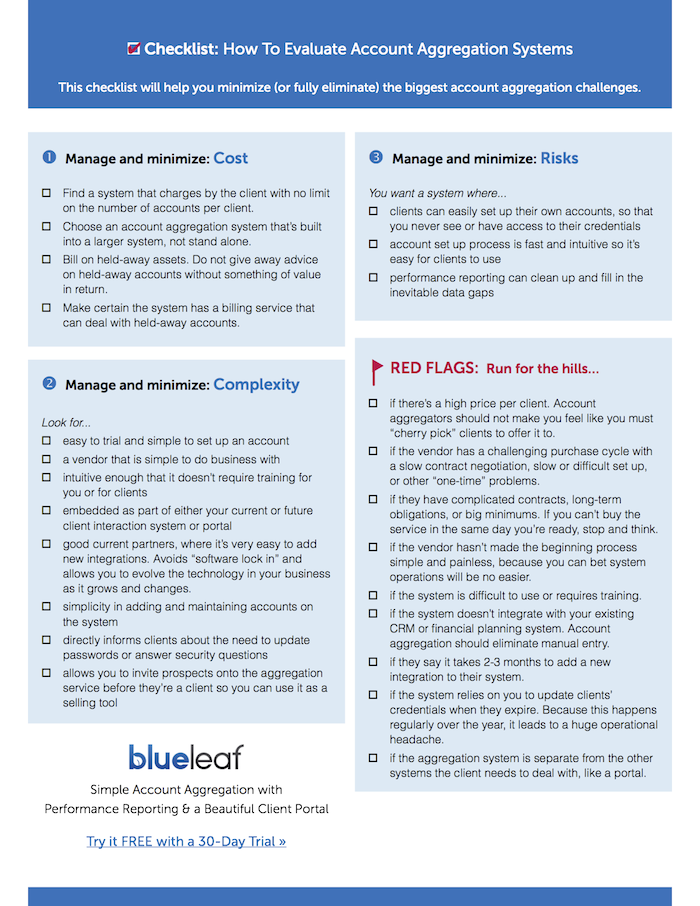 CHECKLIST_Evaluate_Account_Aggregation