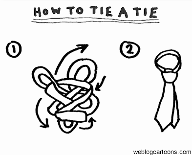 how to tie a tie